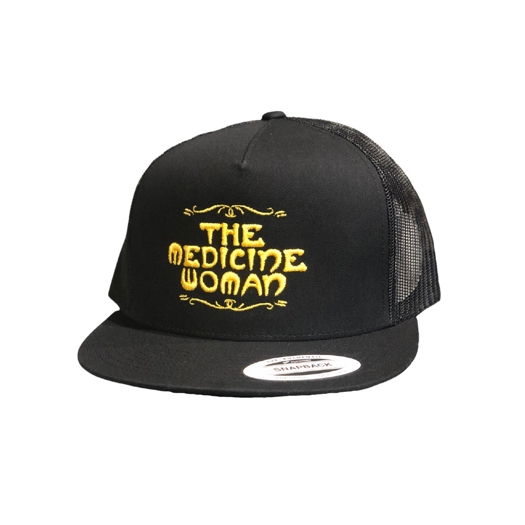 The Medicine Woman Embroidered Snapback Hat