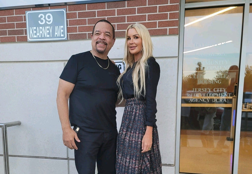 Ice T & The Medicine Woman Owner, Charis Burrett, bring TMW to Jersey City